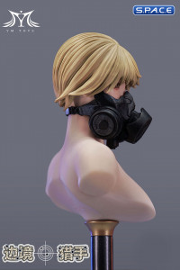 1/6 Scale Anna The Border Hunter Head Sculpt with gas mask