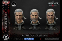 1/3 Scale Geralt of Rivia Museum Masterline Statue - Battle Damage Version (The Witcher 3: Wild Hunt)