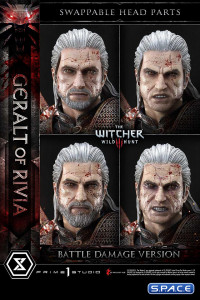 1/3 Scale Geralt of Rivia Museum Masterline Statue - Battle Damage Version (The Witcher 3: Wild Hunt)