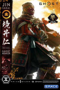 1/4 Scale Jin Sakai Vow of Vengeance Ghost Armor Ultimate Premium Masterline Statue (Ghost of Tsushima)