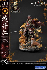 1/4 Scale Jin Sakai Vow of Vengeance Ghost Armor Ultimate Premium Masterline Statue (Ghost of Tsushima)