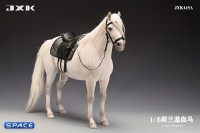 1/6 Scale Dutch Warmblood Horse (white)