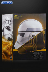 Electronic Phase II Clone Trooper Premium Helmet (Star Wars - The Black Series)