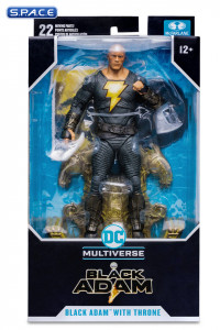 Black Adam with Throne from Black Adam (DC Multiverse)