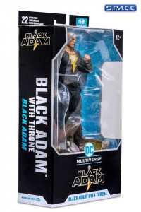 Black Adam with Throne from Black Adam (DC Multiverse)