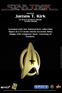 1/6 Scale Admiral James T. Kirk (Star Trek: The Motion Picture)