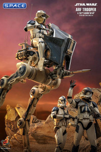 1/6 Scale ARF Trooper & 501st Legion AT-RT TV Masterpiece Set TMS091 (Star Wars - The Clone Wars)