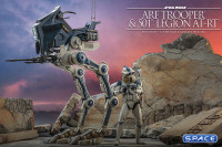 1/6 Scale ARF Trooper & 501st Legion AT-RT TV Masterpiece Set TMS091 (Star Wars - The Clone Wars)