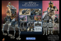 1/6 Scale ARF Trooper & 501st Legion AT-RT TV Masterpiece Set TMS091 (Star Wars - The Clone Wars)