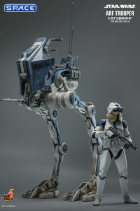 1/6 Scale ARF Trooper & 501st Legion AT-RT TV Masterpiece Set TMS091 (Star Wars - The Clone Wars)