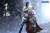 1/6 Scale female Berserker & Snow Wolf (Cold Winter Wolf)