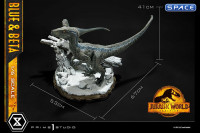 1/6 Scale Blue & Beta Legacy Museum Collection Statue - Bonus Version (Jurassic World: Dominion)