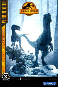 1/6 Scale Blue & Beta Legacy Museum Collection Statue - Bonus Version (Jurassic World: Dominion)