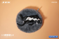 1/6 Scale Cat in dorsal position (black)