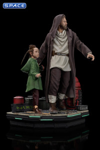 1/10 Scale Obi-Wan and Young Leia Deluxe Art Scale Statue (Star Wars: Obi-Wan Kenobi)