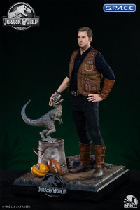 1/4 Scale Owen and Baby Blue Statue (Jurassic World: Fallen Kingdom)