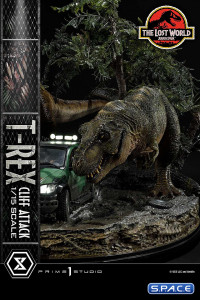 1/15 Scale T-Rex Cliff Attack Legacy Museum Collection Statue - Bonus Version (The Lost World: Jurassic Park)