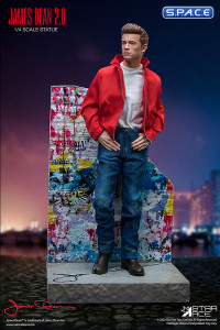 James Dean Mixed Media Statue (Rebel Without a Cause)