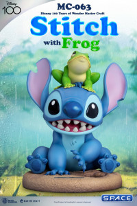 Stitch with Frog Master Craft Statue (Disney)