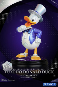 Tuxedo Donald Duck Master Craft Statue - Platinum Version (Disney)