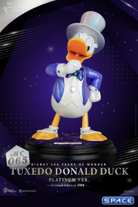 Tuxedo Donald Duck Master Craft Statue - Platinum Version (Disney)