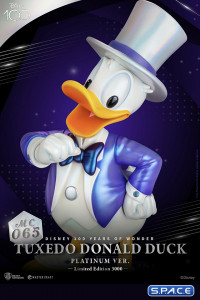 Tuxedo Donald Duck Master Craft Statue - Platinum Version (Disney)