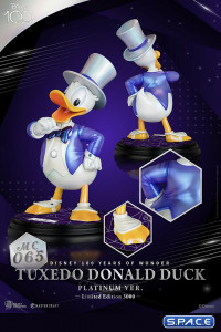 Tuxedo Donald Duck Master Craft Statue - Platinum Version (Disney)