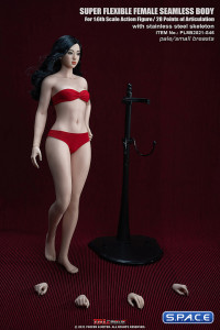 1/6 Scale Seamless female Body S46 with head sculpt (small breast/pale)
