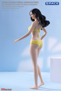 1/6 Scale Seamless female Body S48 with head sculpt (medium breast/pale)