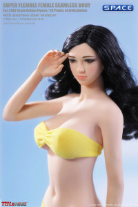 1/6 Scale Seamless female Body S48 with head sculpt (medium breast/pale)