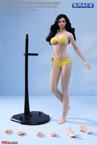 1/6 Scale Seamless female Body S48 with head sculpt (medium breast/pale)