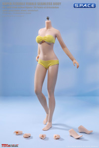1/6 Scale Seamless female Body S48A / headless (medium breast/pale)