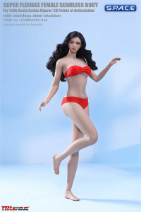 1/6 Scale Seamless female Body S49 with head sculpt (medium breast/suntan)