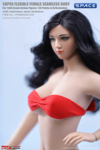 1/6 Scale Seamless female Body S49 with head sculpt (medium breast/suntan)