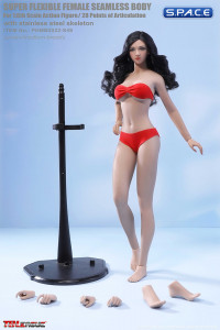 1/6 Scale Seamless female Body S49 with head sculpt (medium breast/suntan)