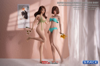 1/6 Scale Seamless female Body S50A / headless (large breast/pale)