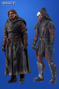 Set of 2: Boromir & Lurtz LOTR Select Wave 5 (Lord of the Rings)