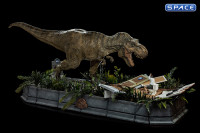 1/20 Scale T-Rex attacks Donald Gennaro Demi Art Scale Diorama (Jurassic Park)