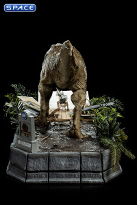 1/20 Scale T-Rex attacks Donald Gennaro Demi Art Scale Diorama (Jurassic Park)