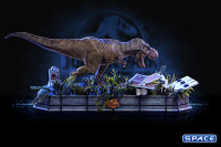 1/20 Scale T-Rex attacks Donald Gennaro Demi Art Scale Diorama (Jurassic Park)