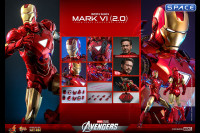 1/6 Scale Iron Man Mark VI 2.0 Movie Masterpiece MMS687D52 (The Avengers)