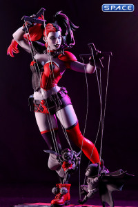 Harley Quinn red, white & black Statue by Emanuela Lupacchino (DC Comics)