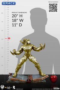 1/4 Scale Fulgore Statue - Gold Variant Version (Killer Instinct)