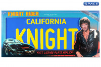 1:1 K.I.T.T. License Plate Life-Size Replica (Knight Rider)