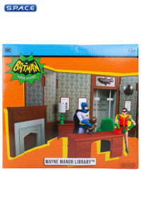Wayne Manor Library from Batman Classic TV Series (DC Retro)