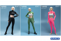 1/6 Scale Gym Clothes Set (green)
