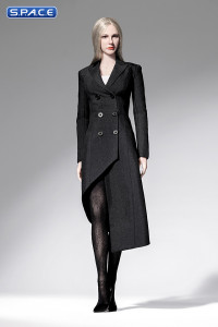 1/6 Scale Womens Spring Coat (black)