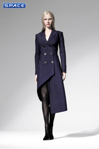 1/6 Scale Womens Spring Coat (blue)