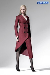 1/6 Scale Womens Spring Coat (red)