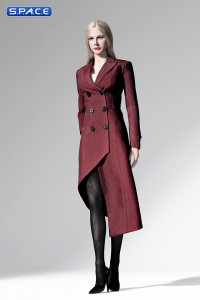 1/6 Scale Womens Spring Coat (red)